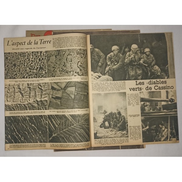 Revues presse de propagande Allemande Der ADLER 1944 originaux WW2 *
