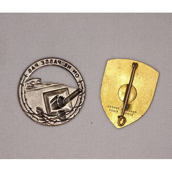 Insignes ligne Maginot...