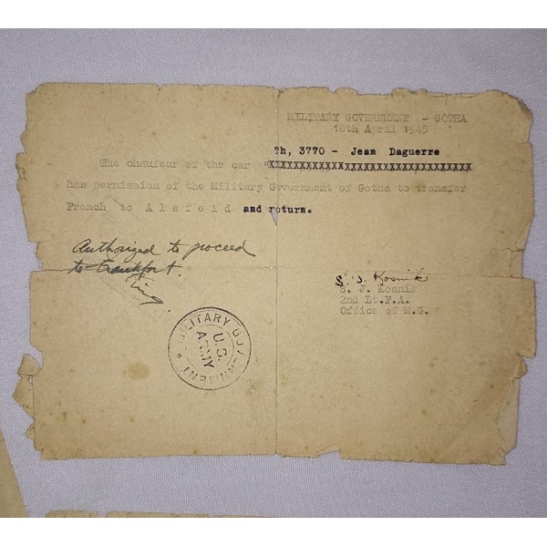 STALAG IX libération prisonnier de Gironde 1945