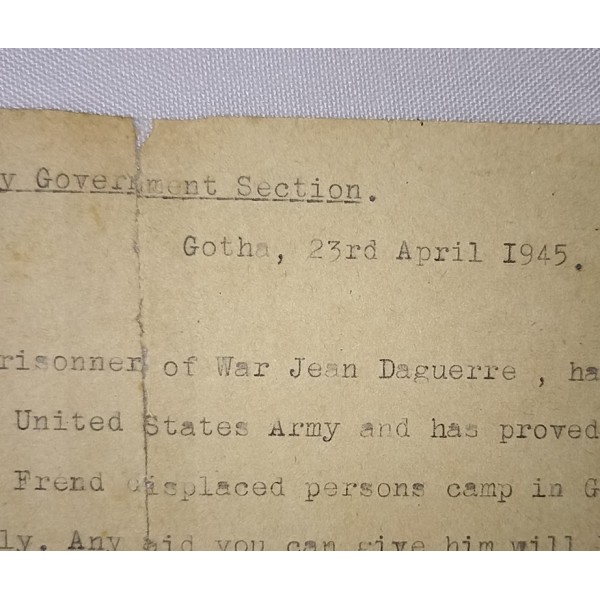 STALAG IX libération prisonnier de Gironde 1945