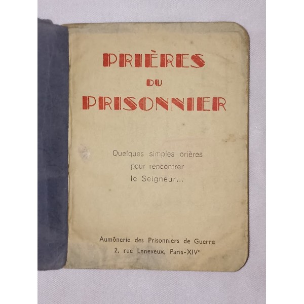 Livret de prières du...