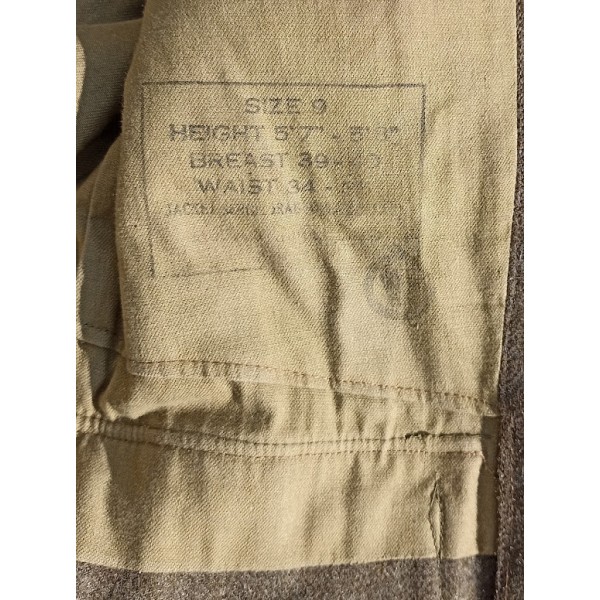Vareuse troupes Canadienne service dress WW2