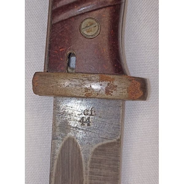 Baïonnette et son porte baïonnette mauser 98k allemand WW2 collection