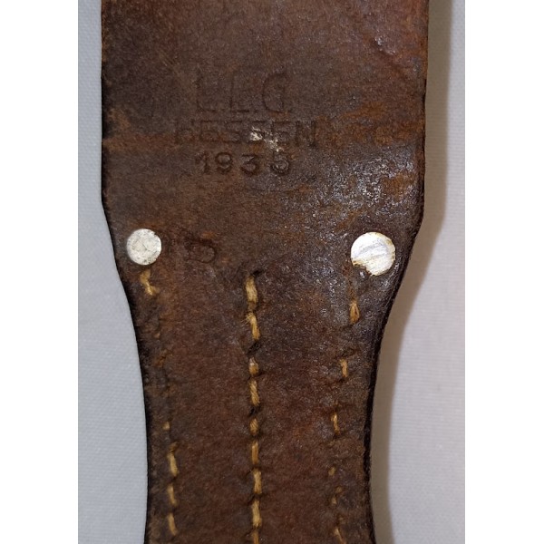 Baïonnette et son porte baïonnette mauser 98k allemand WW2 collection