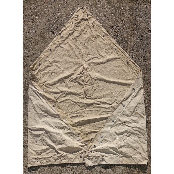 Tente poncho triangulaire modèle 1952 TTA armée française