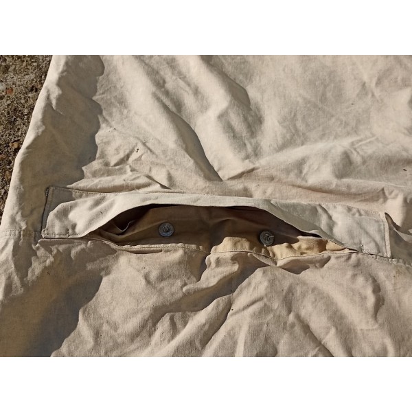 Tente poncho triangulaire modèle 1952 TTA armée française