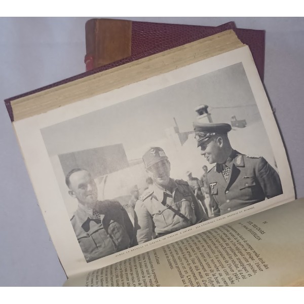 Livres Maréchal ROMMEL La guerre sans HAINE tomes I et II