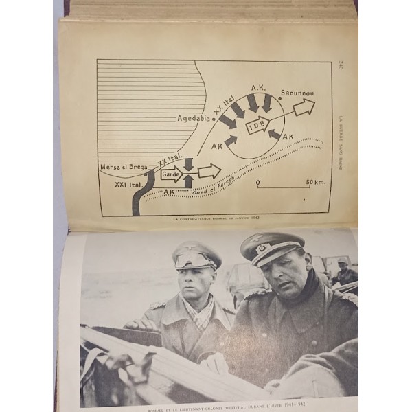 Livres Maréchal ROMMEL La guerre sans HAINE tomes I et II