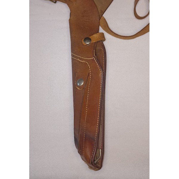 Holster d'épaule cuir étui arme 8 pouces