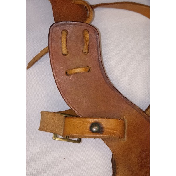 Holster d'épaule cuir étui arme 8 pouces