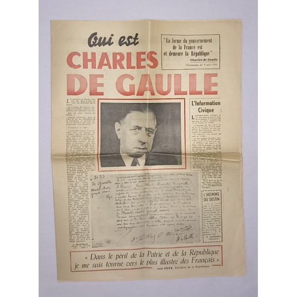 Documents originaux Charles...