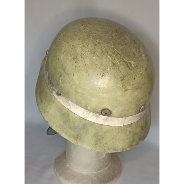 Casque Sapeur Pompier Allemand Feuerwehrmann plastique modèle 1997