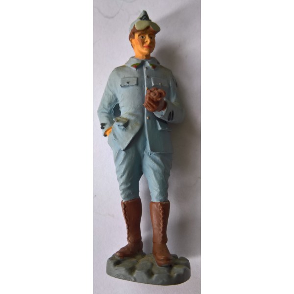 Soldat de plomb France WW1 Conducteur et véhicule Latil TAR (lot9)