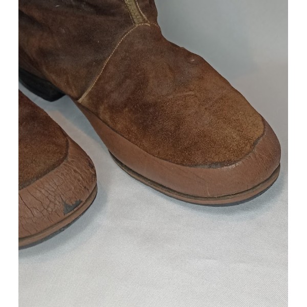 Bottes de vol pattern 1940 flying boots  RAF personnel naviguant bombardier WW2