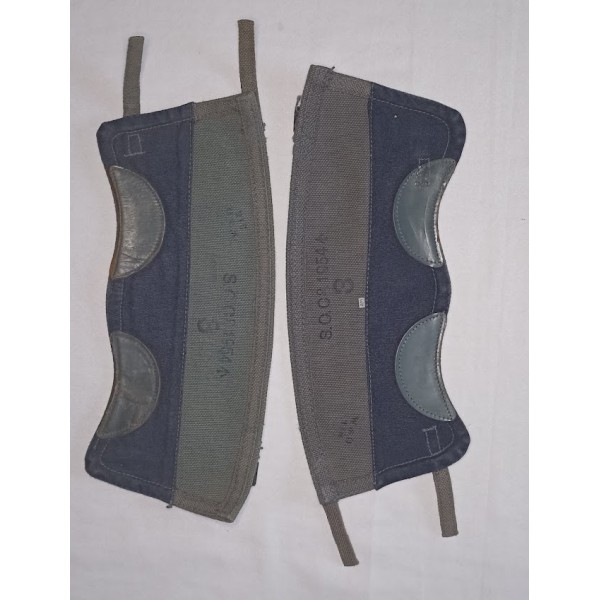 Paire de guêtres en web 37 bleu RAF taille 3 post war