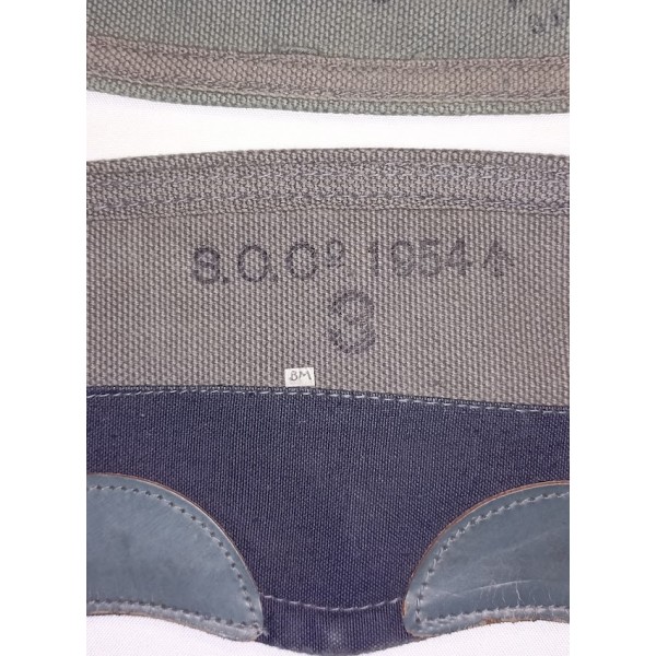 Paire de guêtres en web 37 bleu RAF taille 3 post war
