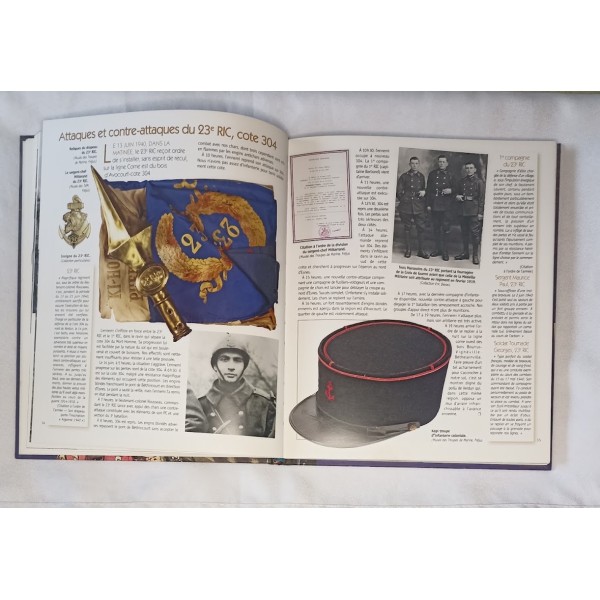 Livre les troupes coloniales dans la campagne de France 39/45 WW2