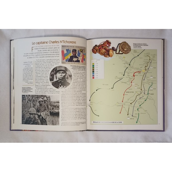 Livre les troupes coloniales dans la campagne de France 39/45 WW2