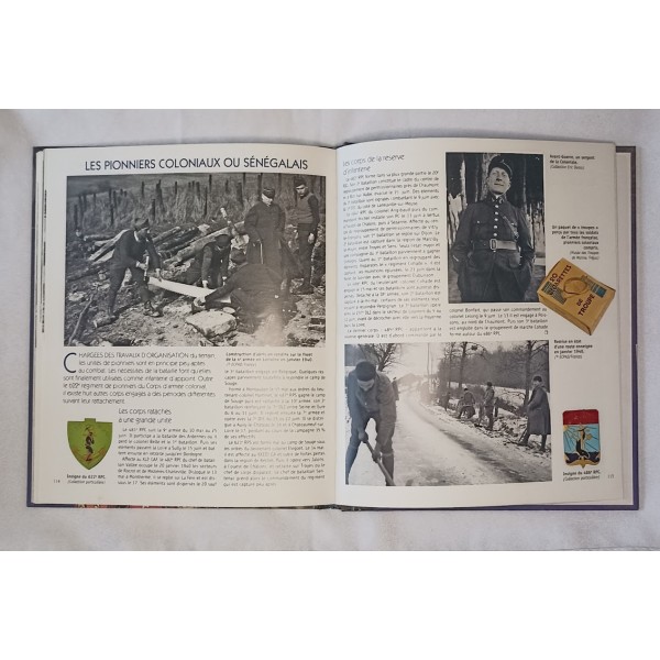 Livre les troupes coloniales dans la campagne de France 39/45 WW2