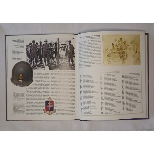 Livre les troupes coloniales dans la campagne de France 39/45 WW2