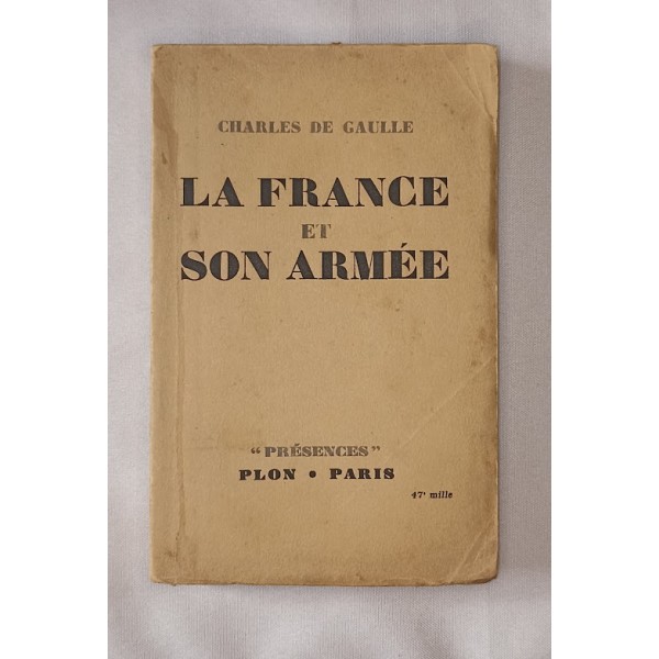 Mémoires livres Général Charles de Gaulle lot 1