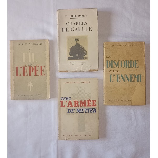 Livres Charles de GAULLE...