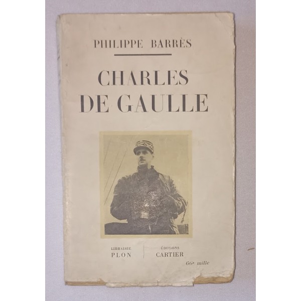 Livres Charles de GAULLE libération de la France 1944 lot 2