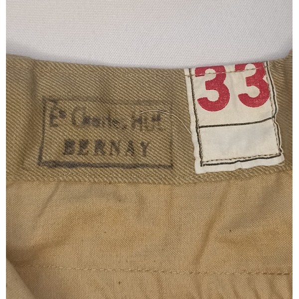 Pantalon en toile TTA model 45/52 chino taille 33