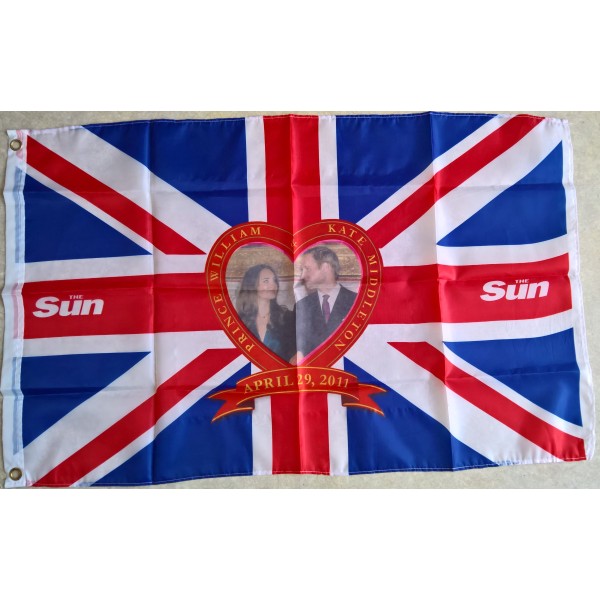 Drapeau offert par le...