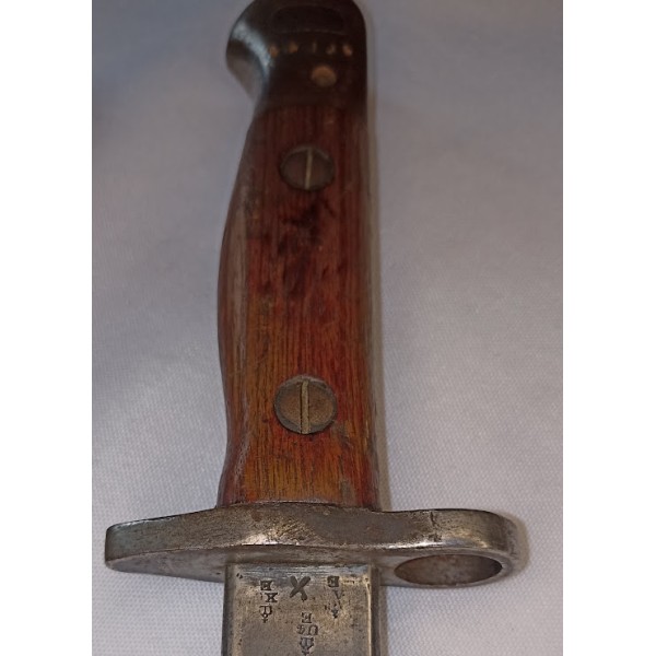Baïonnette anglaise Enfield model 1907 guerre 14/18 39/45 WW1 WW2